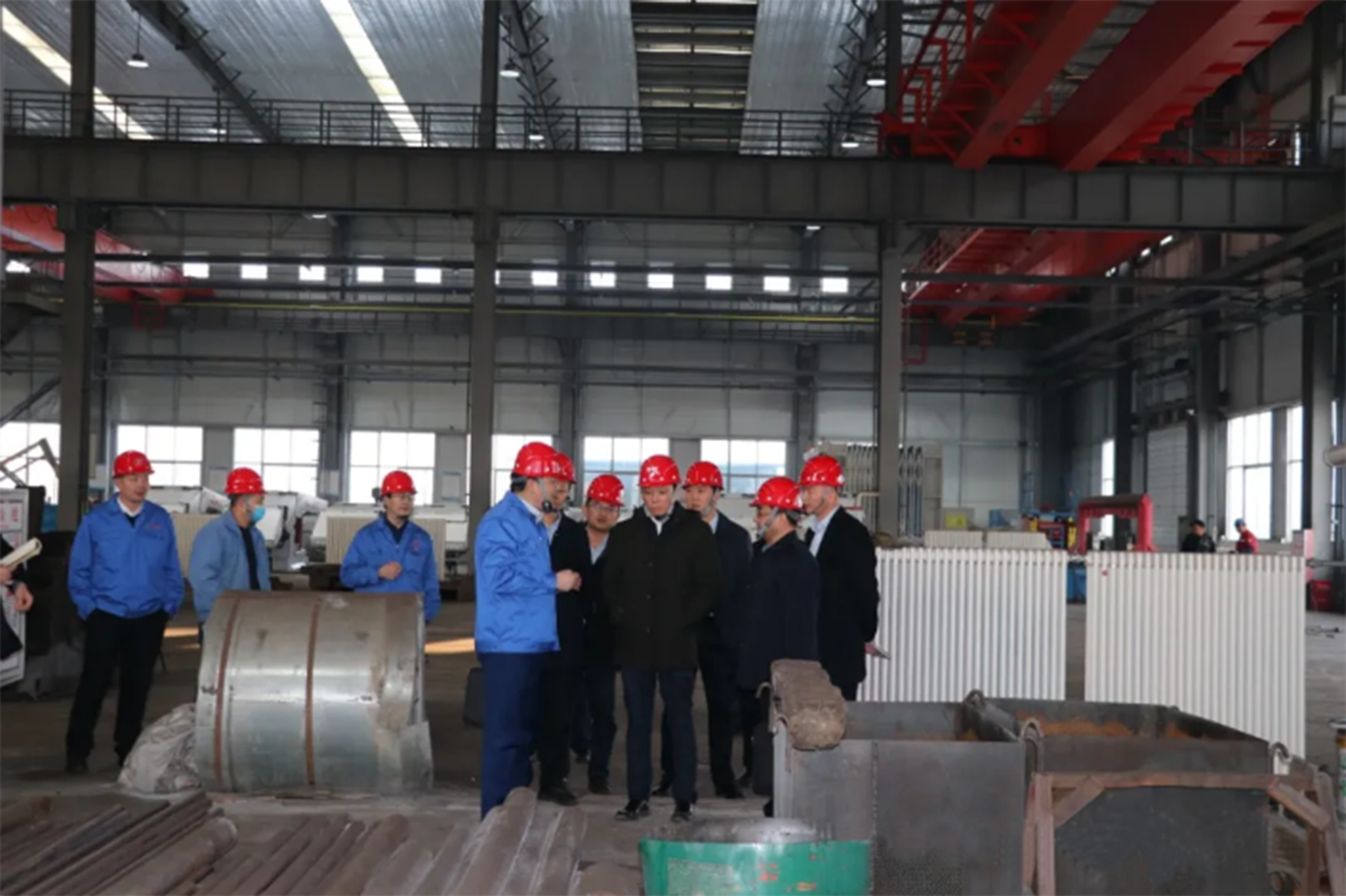 齐鹏调研市产投集团装备制造企业(图2) 齐鹏调研市产投集团装备制造企业(图2)