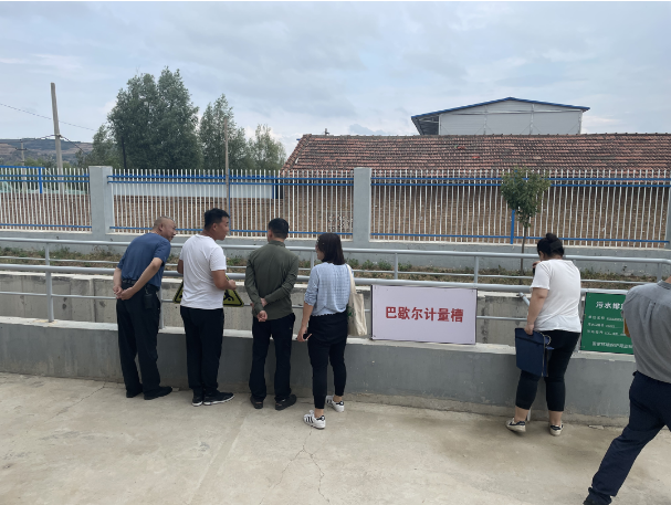 平凉市生态环境局信息监控中心到城东污水处理公司检查指导工作(图2) 平凉市生态环境局信息监控中心到城东污水处理公司检查指导工作(图2)